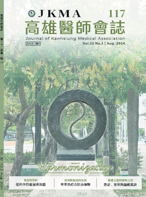 高雄醫師會誌期刊封面117調和